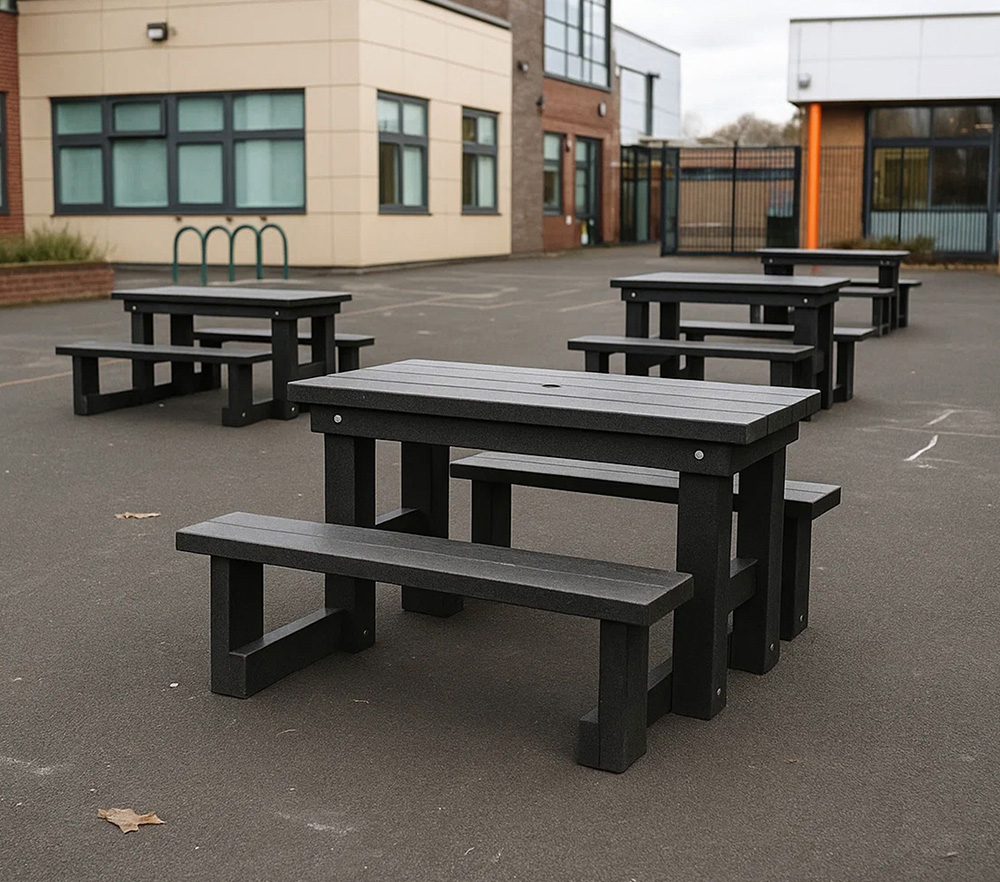 Recycled Plastic Urban Furniture