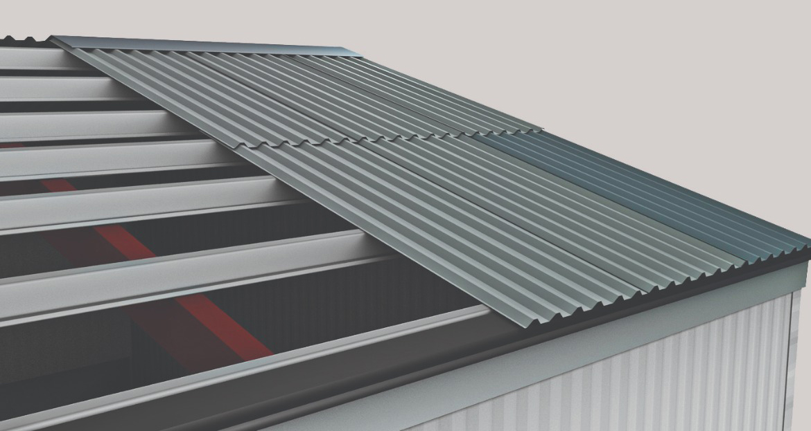 How to install corrugated sheet metal  Steel roofing sheets, Metal roof,  Corrugated metal