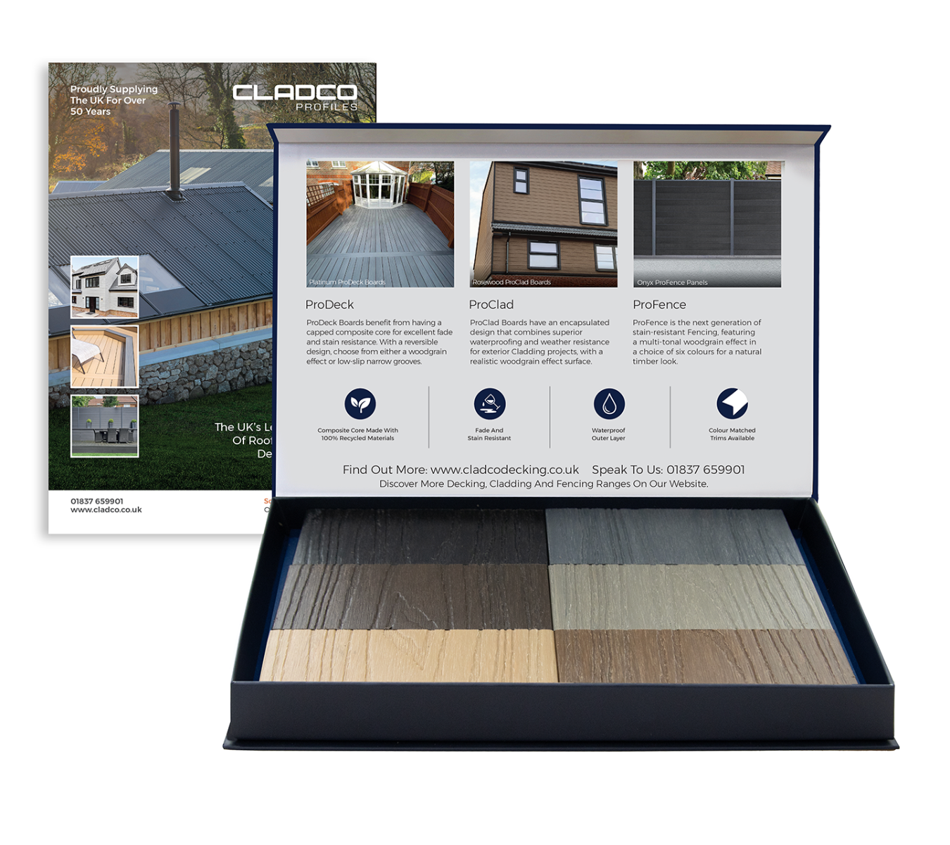 ProDeck Composite Decking Sample Pack