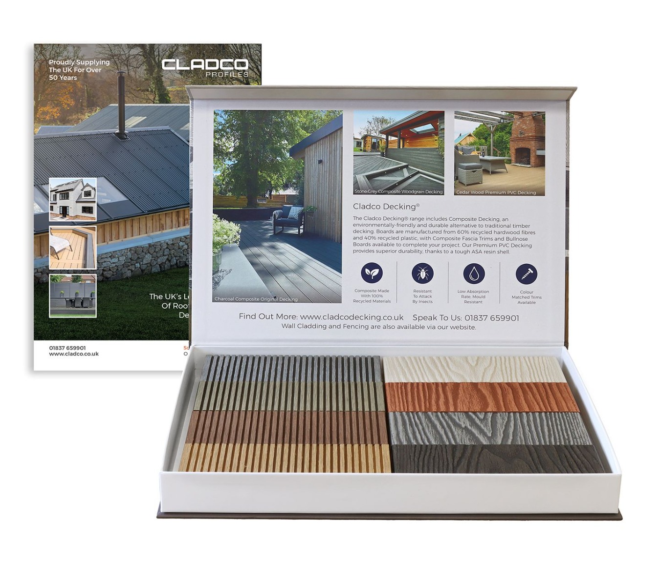 Signature Solid Composite Decking - Sample Pack