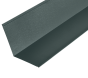 110° Abutment Flashings in PVC Plastisol Finish - 3m 200mm x 200mm Anthracite
