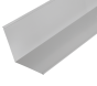 110° Abutment Flashings in Polyester Paint Finish - 3m 200mm x 200mm-Light Grey