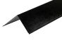 Barge Flashings 3m  200 x 200mm in Black - PVC Plastisol finish