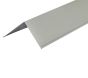 Barge Flashings in White PVC Plastisol Finish - 3m 150 x 150mm