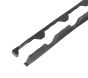 Pairs of profiled foam fillers to fit 32/1000 Supaseal (25mm) Black with 6mm base