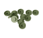 HC19 19mm colour caps Moorland green/12B21 (Pack of 100)