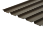 32/1000 Box Profile 0.7 Thick Vandyke Brown PVC Plastisol Coated Roof Sheet