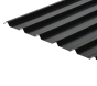 32/1000 Box Profile 0.7 Thick Black Polyester Paint Coated Roof Sheet