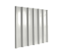 34/1000 Box Profile 0.5 Thick Light Grey Polyester Paint Coated Roof Sheet