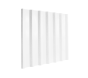 34/1000 Box Profile 0.5 Thick Polyester Paint Coated Roof Sheet - White