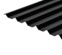 34/1000 Box Profile 0.7 Thick Black Polyester Paint Coated Roof Sheet