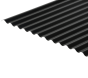 13/3 Corrugated 0.7 Thick PVC Plastisol Coated Roof Sheet