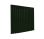 13/3 Corrugated 0.5 Thick Juniper Green Polyester Paint Coated Roof Sheet