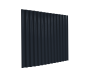 13/3 Corrugated 0.5 Thick Slate Blue Polyester Paint Coated Roof Sheet