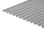 13/3 Corrugated 0.7 Thick Light Grey Polyester Paint Coated Roof Sheet