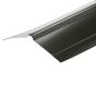 Nordic Ridge Flashings in Polyester Paint Finish - 3m 195 x 195mm - Juniper Green