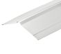Nordic Ridge Flashings in Polyester Paint Finish - 3m 195 x 195mm - White