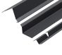 75° Mono Ridge Flashing and Backer Plate Kit for Standing Seam - 3m