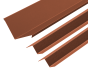 90° Internal Corner Barge Flashing and Z Bar Kit for Standing Seam - 3m 120mm x 120mm