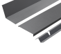 110° Lean-To Flashing and Z Bar Kit for Standing Seam - 3m
