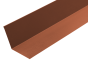 110° Lean-To Bottom Plate Flashing for Standing Seam - 3m-Tile Red