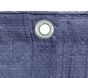 Blue Lightweight Waterproof Tarpaulin with Eyelets (80 GSM)