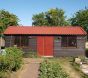 41/1000 Tile Form 0.6 Thick Copper Brown Mica Coated Roof Sheet