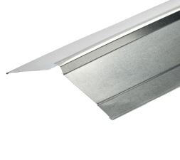 Nordic Ridge Flashings in Galvanised Finish in 3m 195 x 195mm