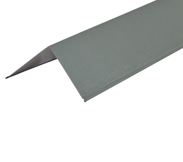 Barge Flashings in Merlin Grey PVC Plastisol Finish - 3m 150 x 150mm