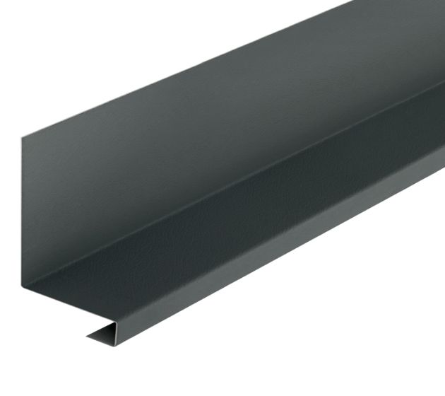 Drip Tray Flashings in PVC Plastisol Finish – 3m