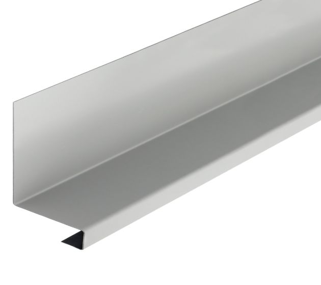 Drip Tray Flashings in Polyester Paint Finish – 3m