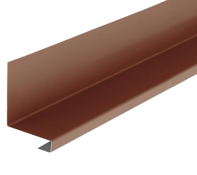 Drip Tray Flashings in GreenCoat® Mica Finish – 3m