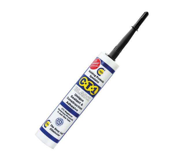 CT1 Complete Construction Adhesive and Sealant 290ml Black
