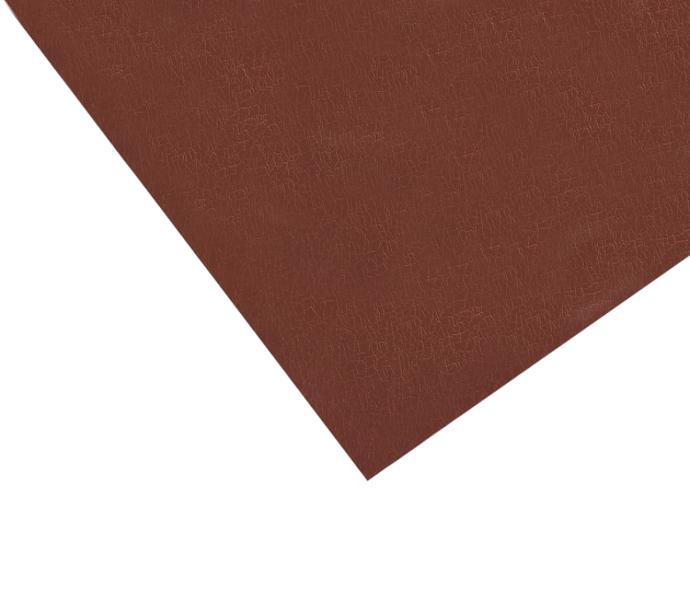 PVC 0.7mm thick Flat Sheets 3m length - Chestnut