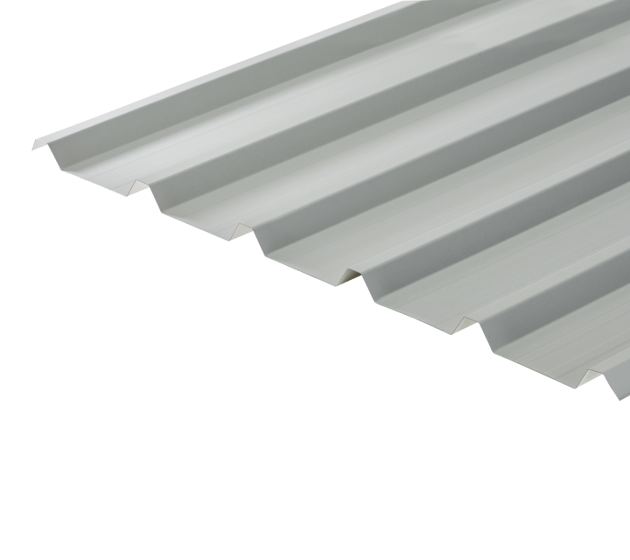 32/1000 Box Profile 0.7 Thick Light Grey Polyester Paint Coated Roof Sheet