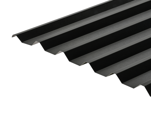 34/1000 Box Profile 0.7 PVC Plastisol Coated Roof Sheet