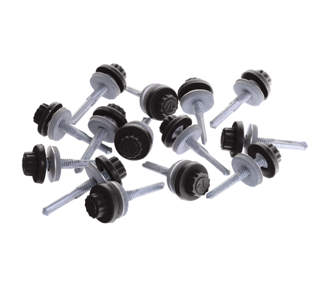 38mm Screws for Heavy Steel with Moulded Head (Pack of 100)