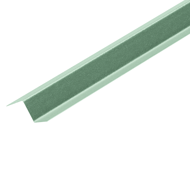 Z-Bar Flashing for Standing Seam - 3m-Silver Fir Green