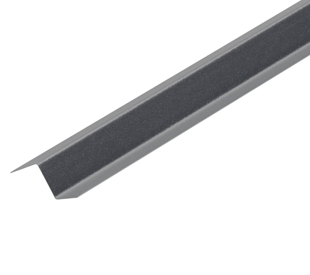 Z-Bar Flashing for Standing Seam - 3m-Slate Grey