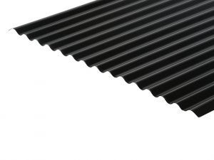 13/3 Corrugated 0.7 Thick PVC Plastisol Coated Roof Sheet