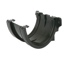Brett Martin 170mm Deepstyle PVC Union Bracket in Black