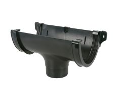 Brett Martin 170mm Deepstyle PVC Running Outlet in Black