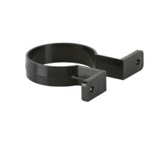 Brett Martin 68mm Round PVC Downpipe Bracket in Black