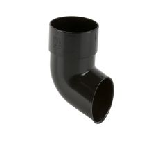 Brett Martin 68mm Round PVC Downpipe Shoe in Black