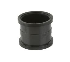 Brett Martin 110mm Round PVC Downpipe Connector in Black