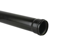 Brett Martin 110mm Round PVC Downpipe in Black