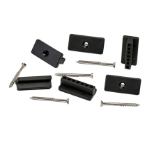 Composite Decking T-Clip Fixings and Screws (Pack of 100)