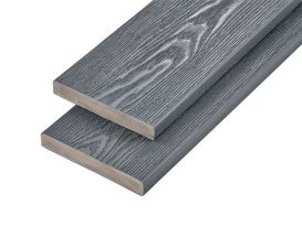 3.6m Premium Woodgrain Effect Decking Board Capstock PVC-ASA