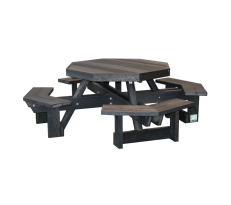 Octagonal 8 Seater Recycled Plastic Picnic Table Octagonal 8 Seater Recycled Plastic Picnic Table