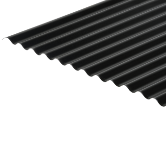 13/3 Corrugated 0.7 Thick PVC Plastisol Coated Roof Sheet